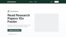Explainpaper - AI Tool Profile and Logo Preview