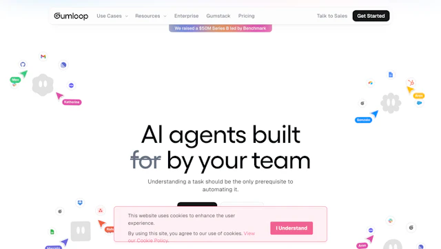 Gumloop - AI Tool Logo & Interface