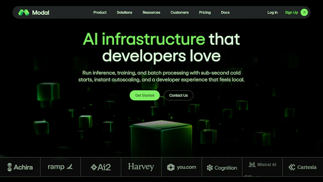 Modal - AI Tool Logo & Interface