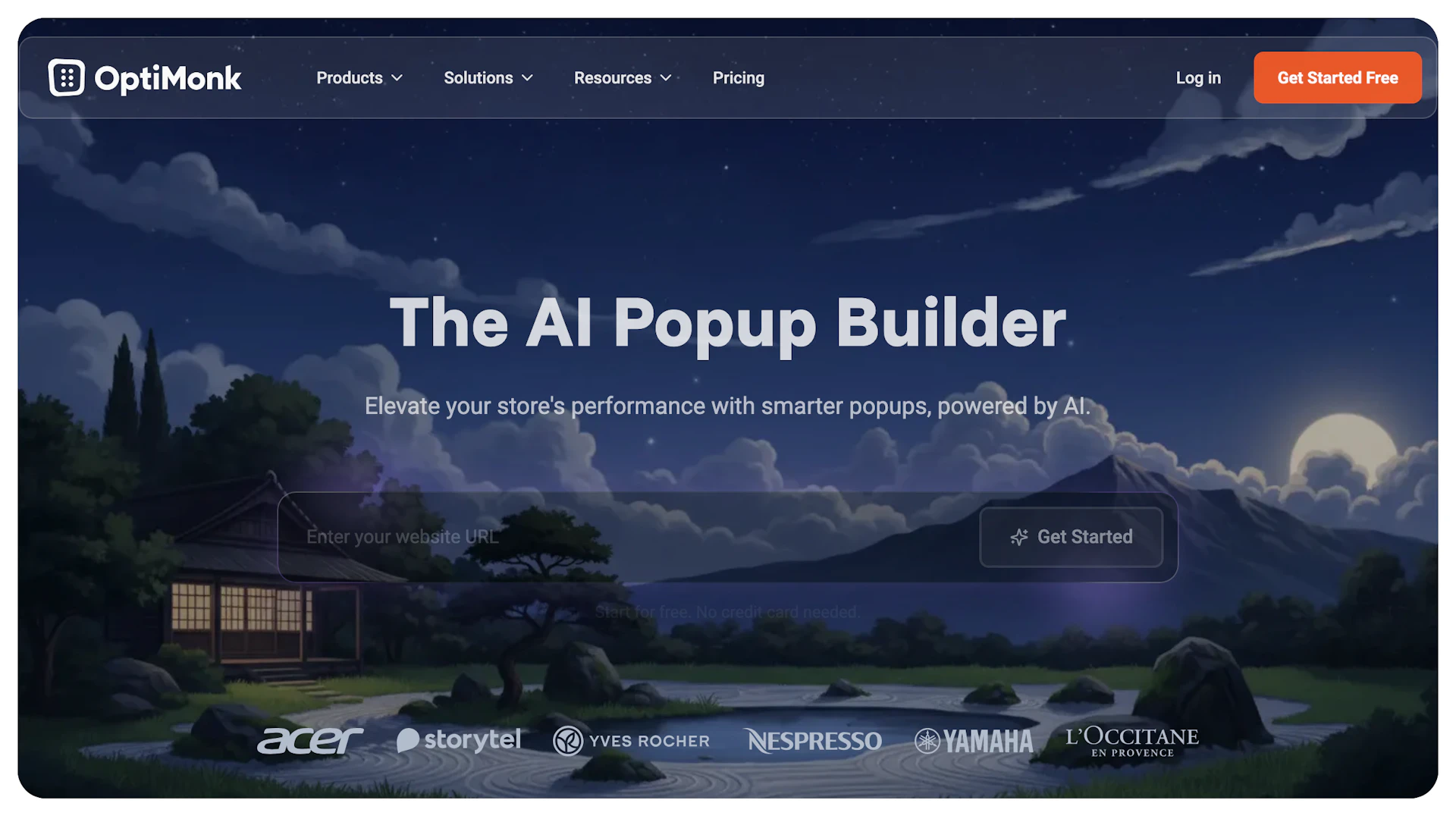 OptiMonk AI - AI Tool Logo & Interface Preview