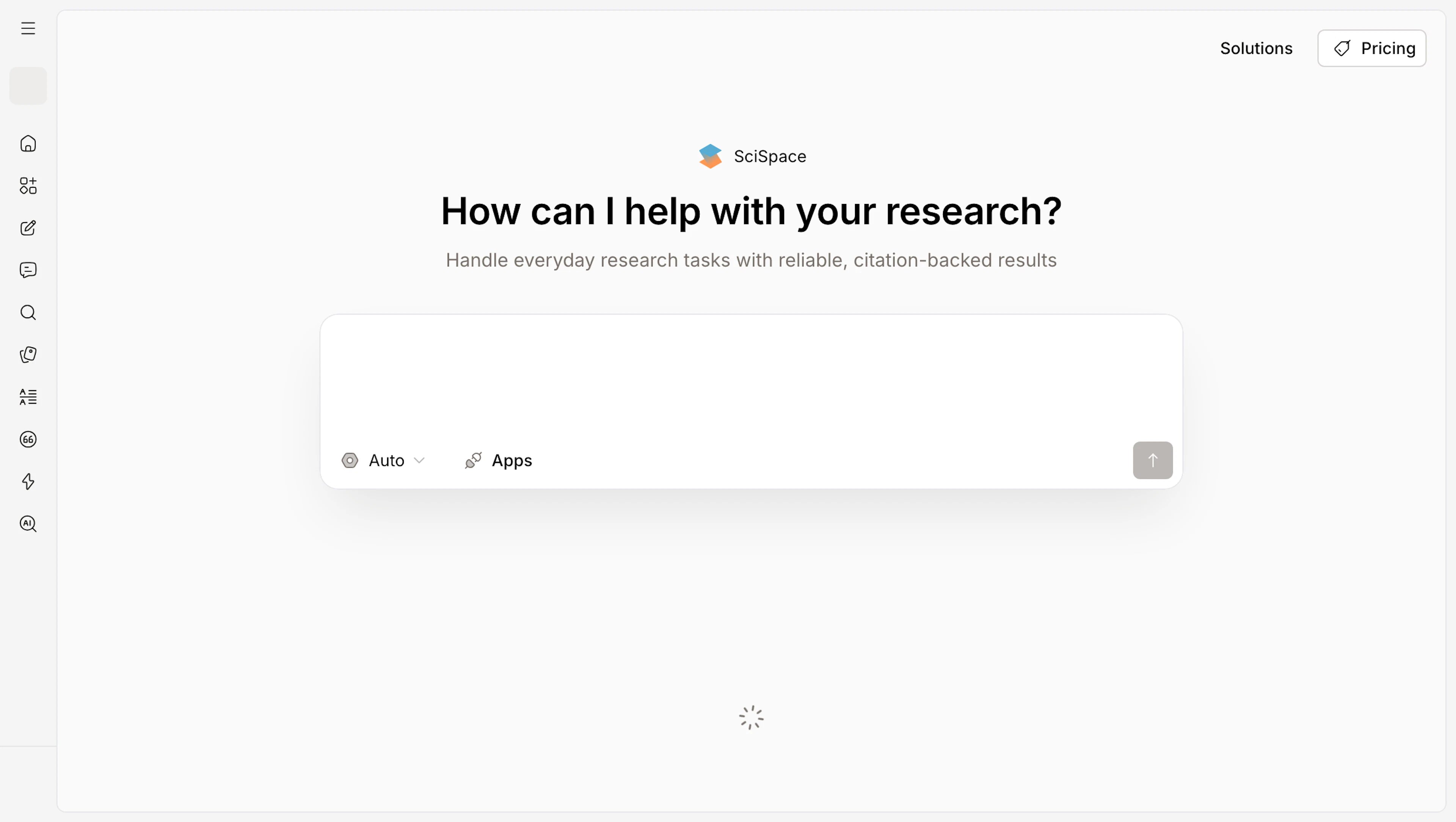 SciSpace - AI Tool Features, UI & Interface Overview