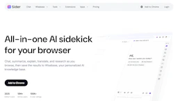 Sider - AI Tool Profile and Logo Preview