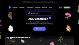 Spline AI - AI Tool Profile and Logo Preview