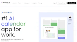 Reclaim.ai - AI Tool Profile and Logo Preview