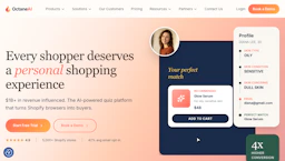 Octane AI - AI Tool Profile and Logo Preview
