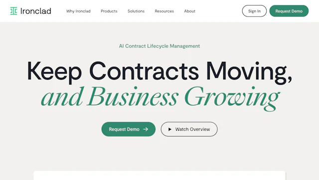 Ironclad - AI Tool Logo & Interface