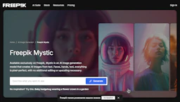 Freepik AI - AI Tool Profile and Logo Preview