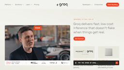 Groq - AI Tool Profile and Logo Preview