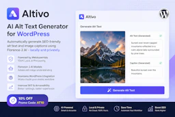 Alt-Text Generator for WordPress - AI Tool Profile and Logo Preview