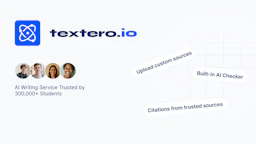 Textero AI Essay Writer - AI Tool Profile and Logo Preview