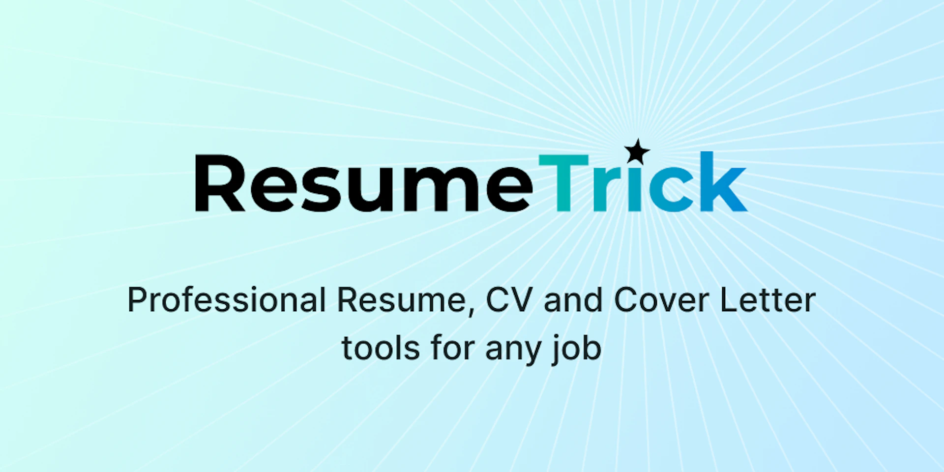 ResumeTrick - AI Tool Features, UI & Interface Overview