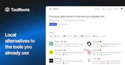 ToolRoots - AI Tool Profile and Logo Preview