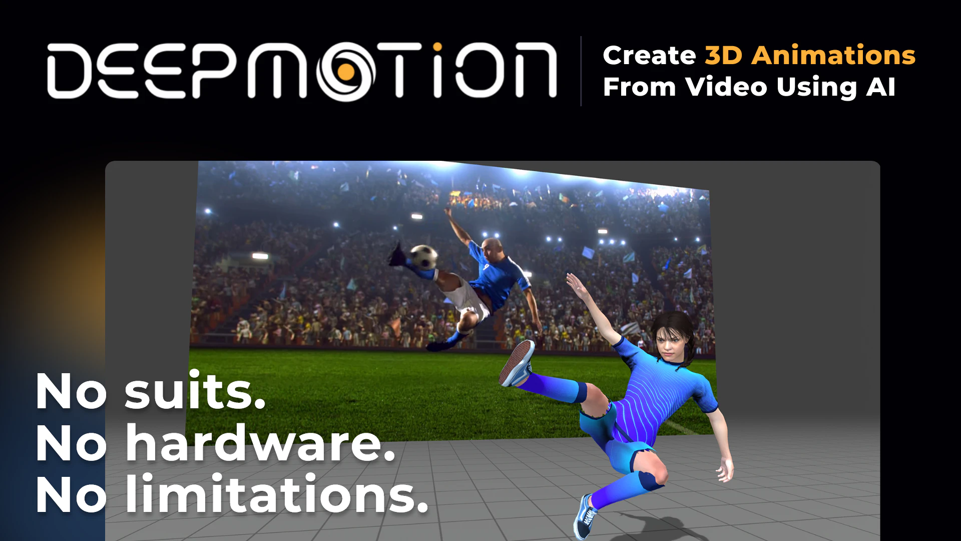 DeepMotion - AI Tool Features, UI & Interface Overview
