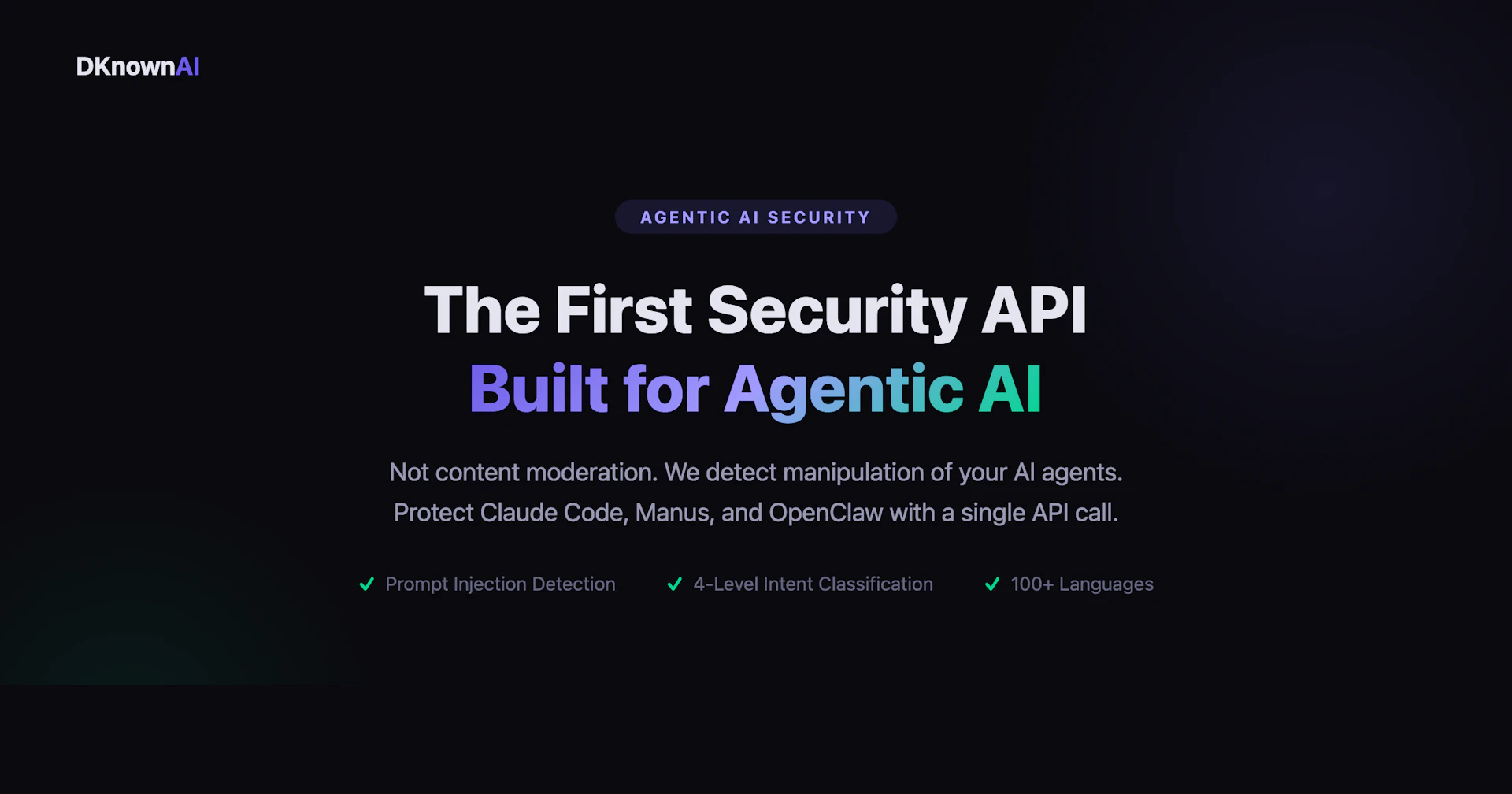 DKnownAI Guard - AI Tool Features, UI & Interface Overview