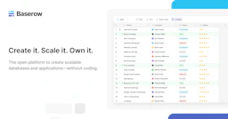 Baserow - AI Tool Profile and Logo Preview