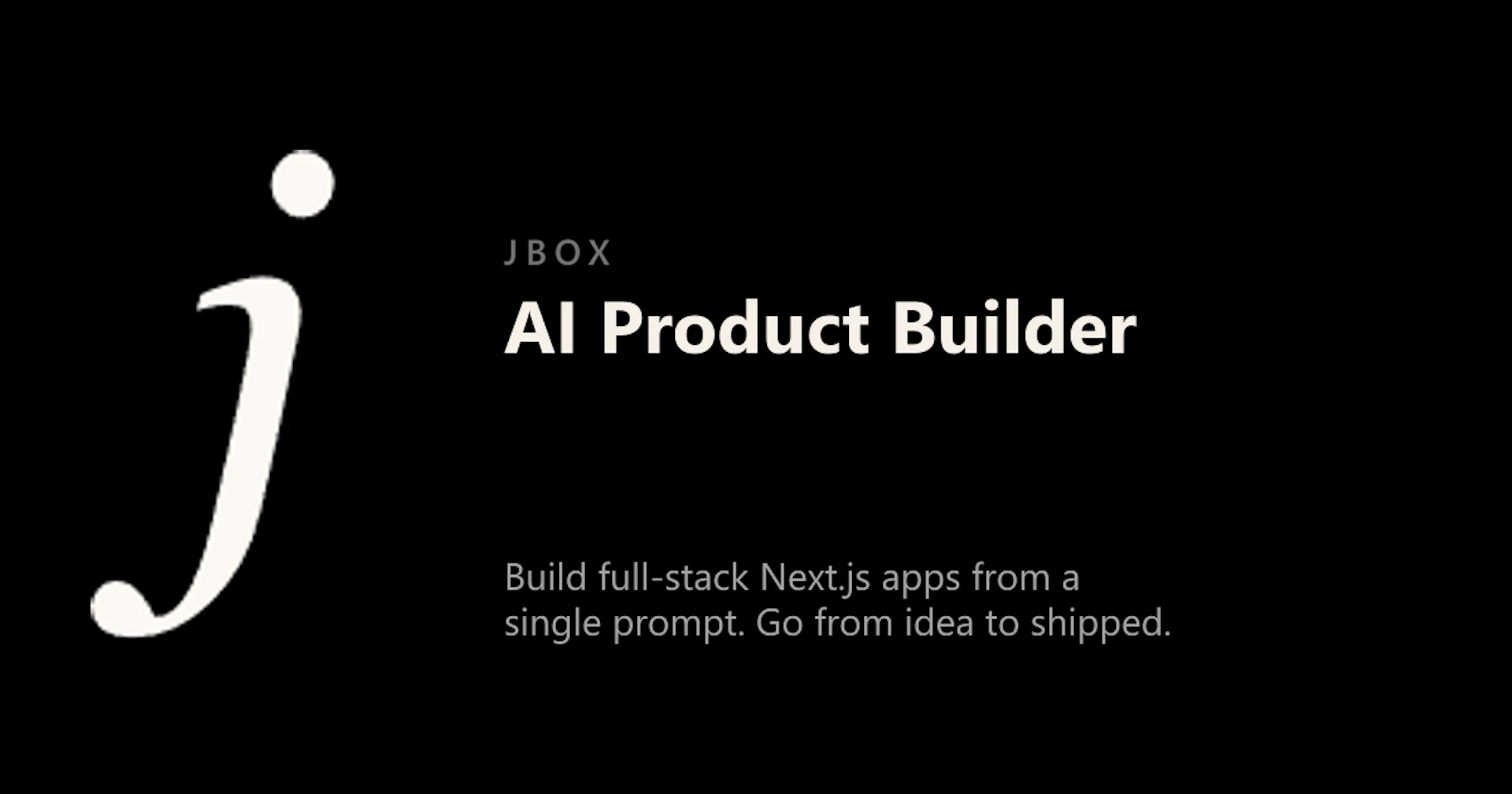 JBOX - AI Tool Logo & Interface Preview