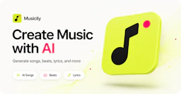 Musiclly - AI Tool Profile and Logo Preview