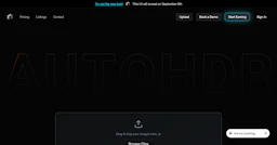 AutoHDR - AI Tool Profile and Logo Preview