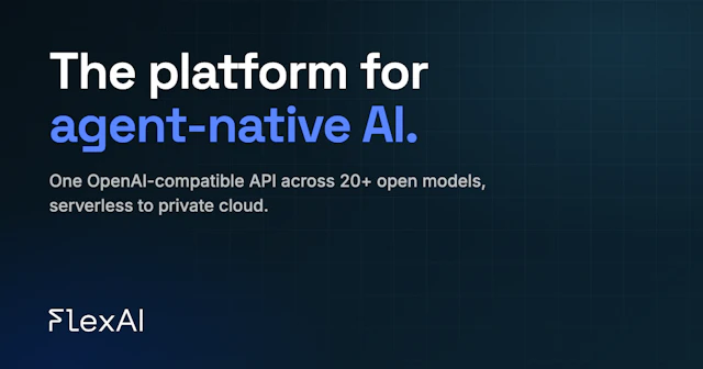 FlexAI - AI Tool Logo & Interface Preview