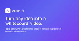 Ankon AI - AI Tool Profile and Logo Preview