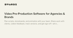 Boords - AI Tool Profile and Logo Preview