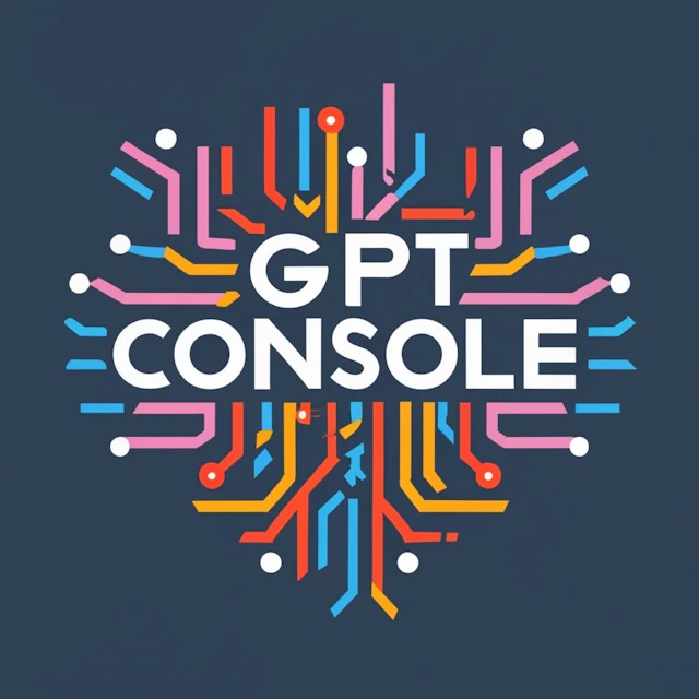 GPTConsole - AI Tool Logo & Interface Preview