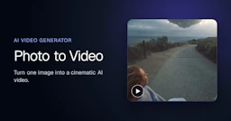 Photo to Video - AI Tool Profile and Logo Preview