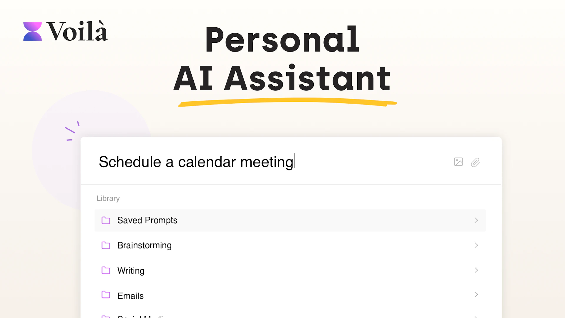 Voila - AI Tool Features, UI & Interface Overview