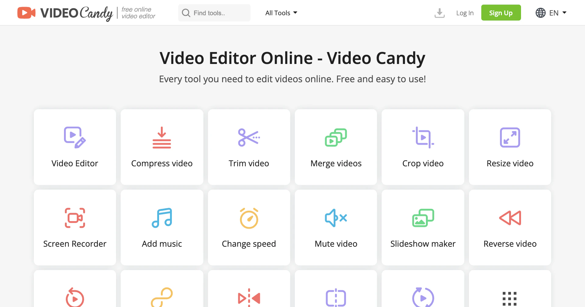 Video Candy - AI Tool Features, UI & Interface Overview
