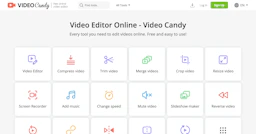 Video Candy - AI Tool Profile and Logo Preview