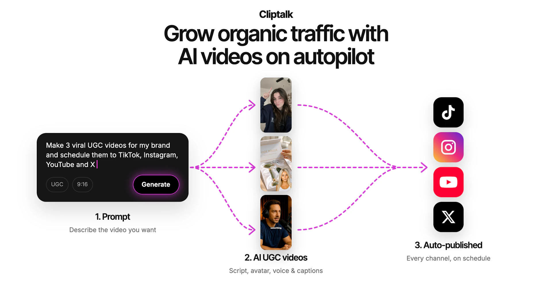 ClipTalk - AI Tool Features, UI & Interface Overview
