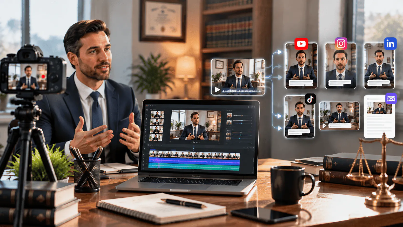 Edit videos with AI