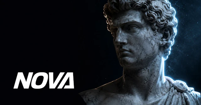 Nova OS - AI Tool Logo & Interface Preview
