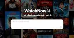 WatchNow AI - AI Tool Profile and Logo Preview