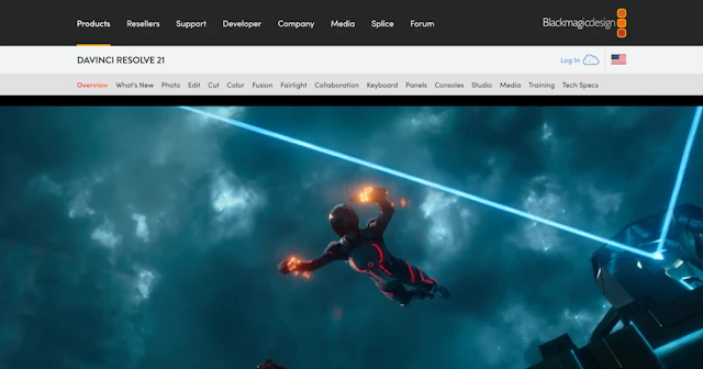 DaVinci Resolve - AI Tool Logo & Interface Preview