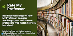Rate My Professor - AI Tool Profile and Logo Preview