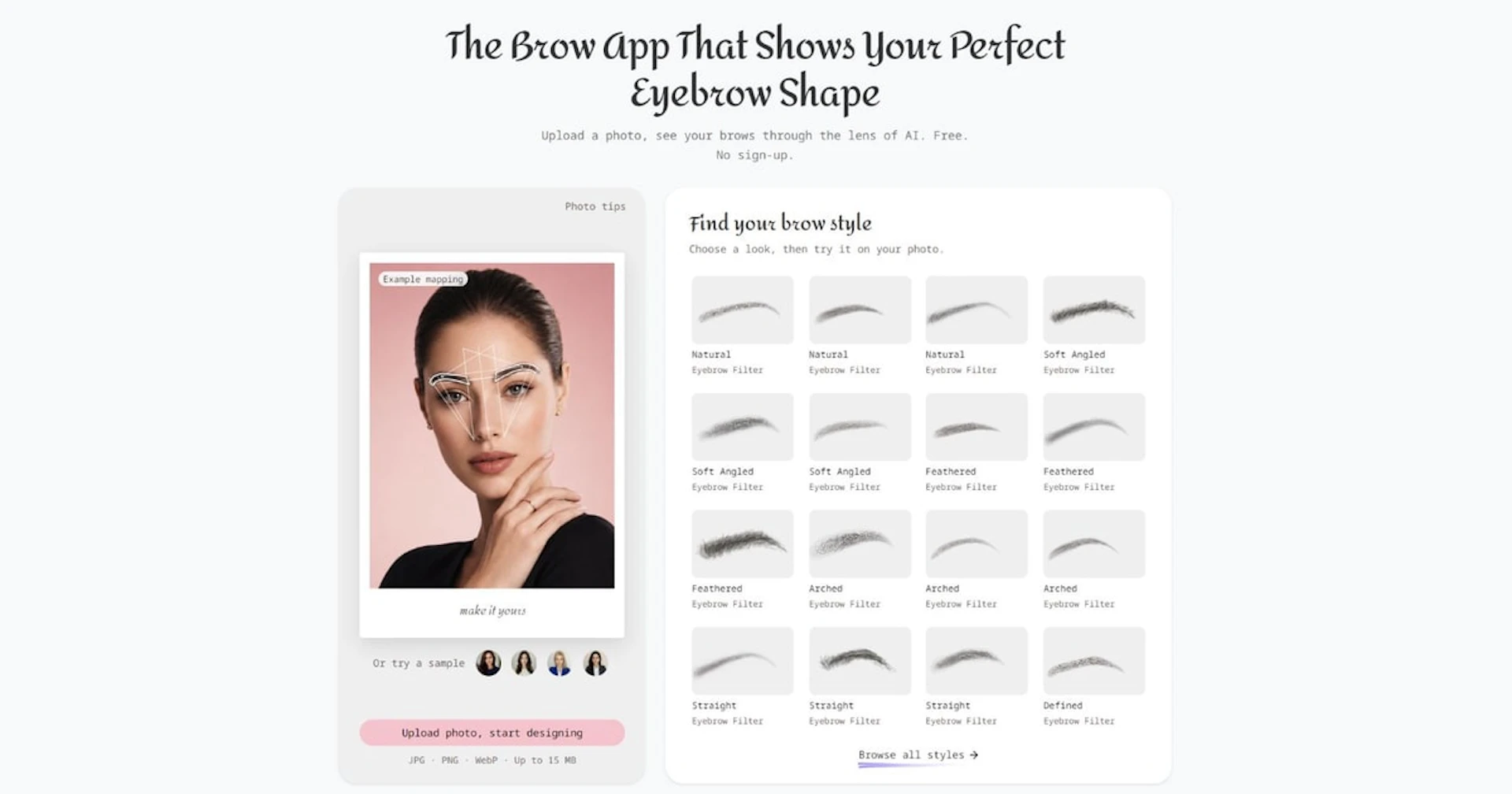 Browlens - AI Tool Logo & Interface Preview