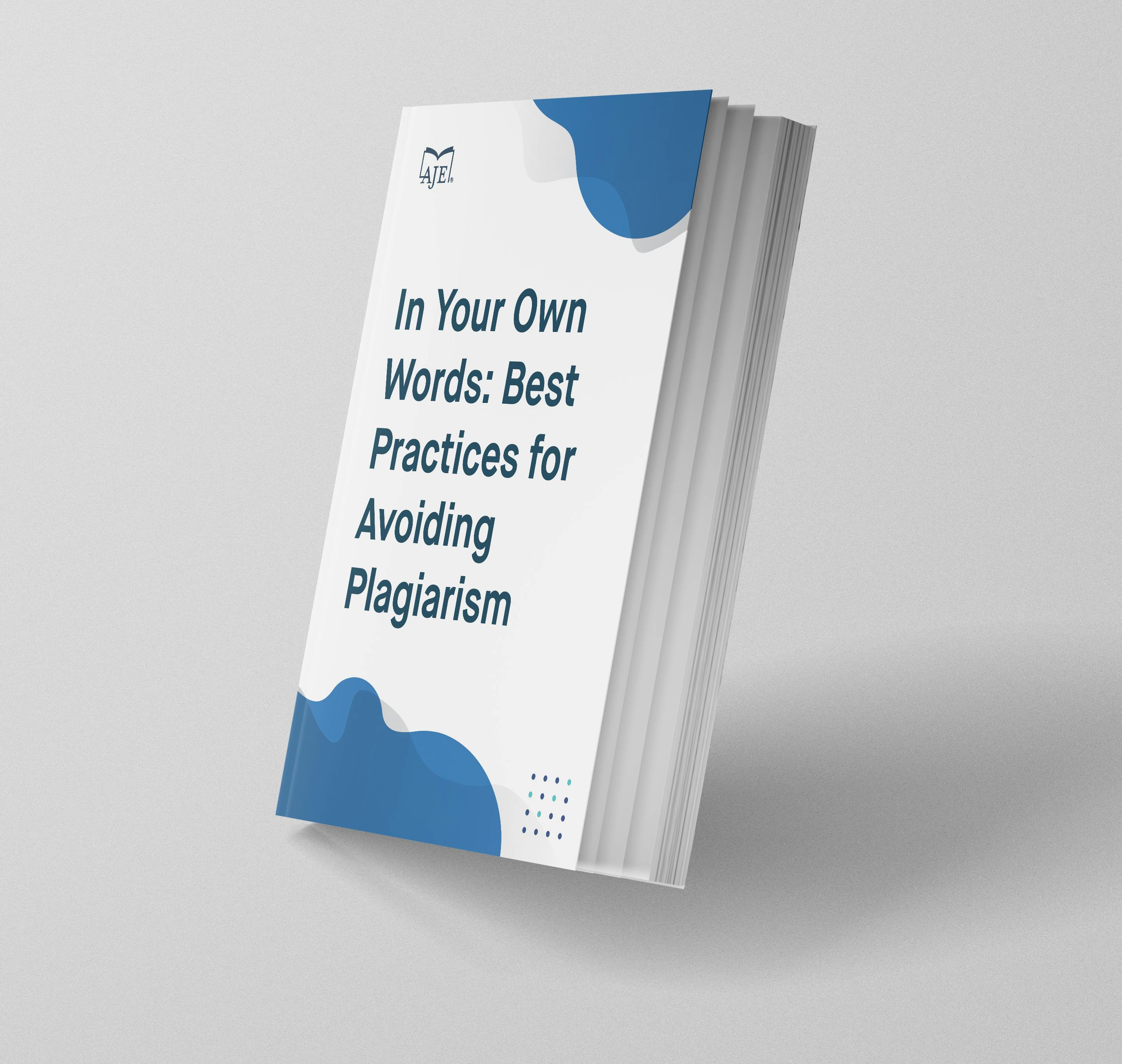white paper "Best Practices for Avoiding Plagiarism"