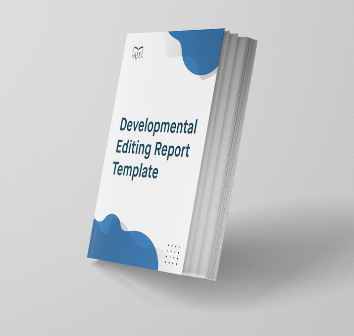 Developmental Editing Report Template cover