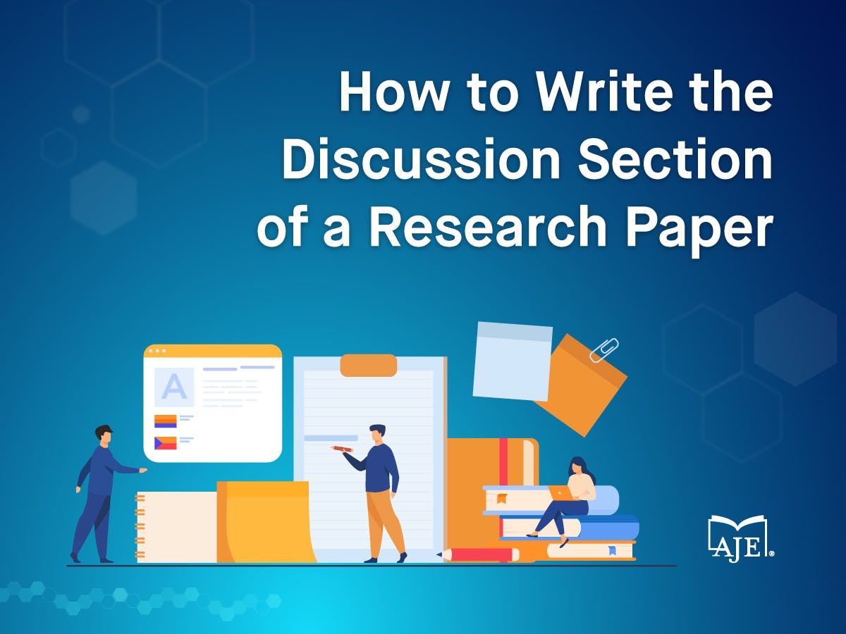 researchers writing the discussion section of their research paper