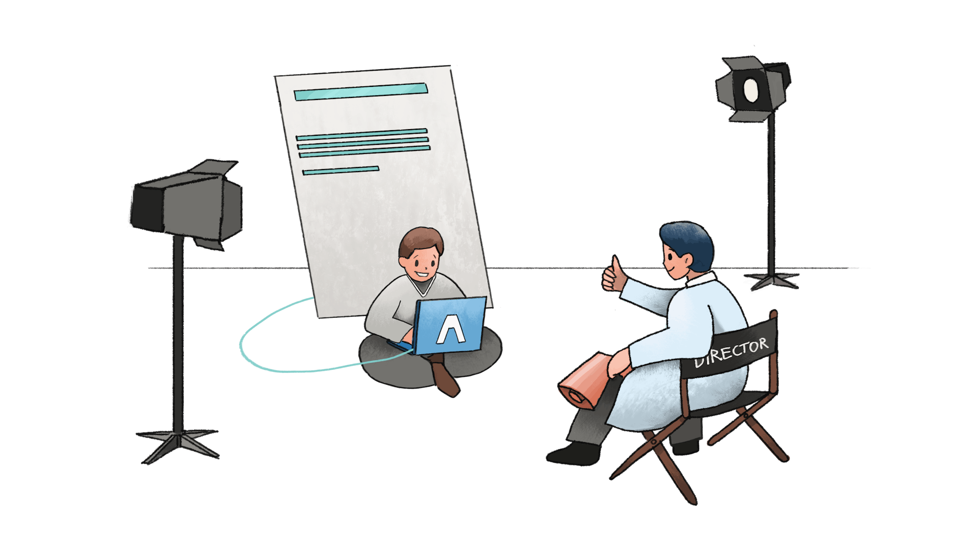 A researcher using an AJE editor's suggestions from Presubmission Review