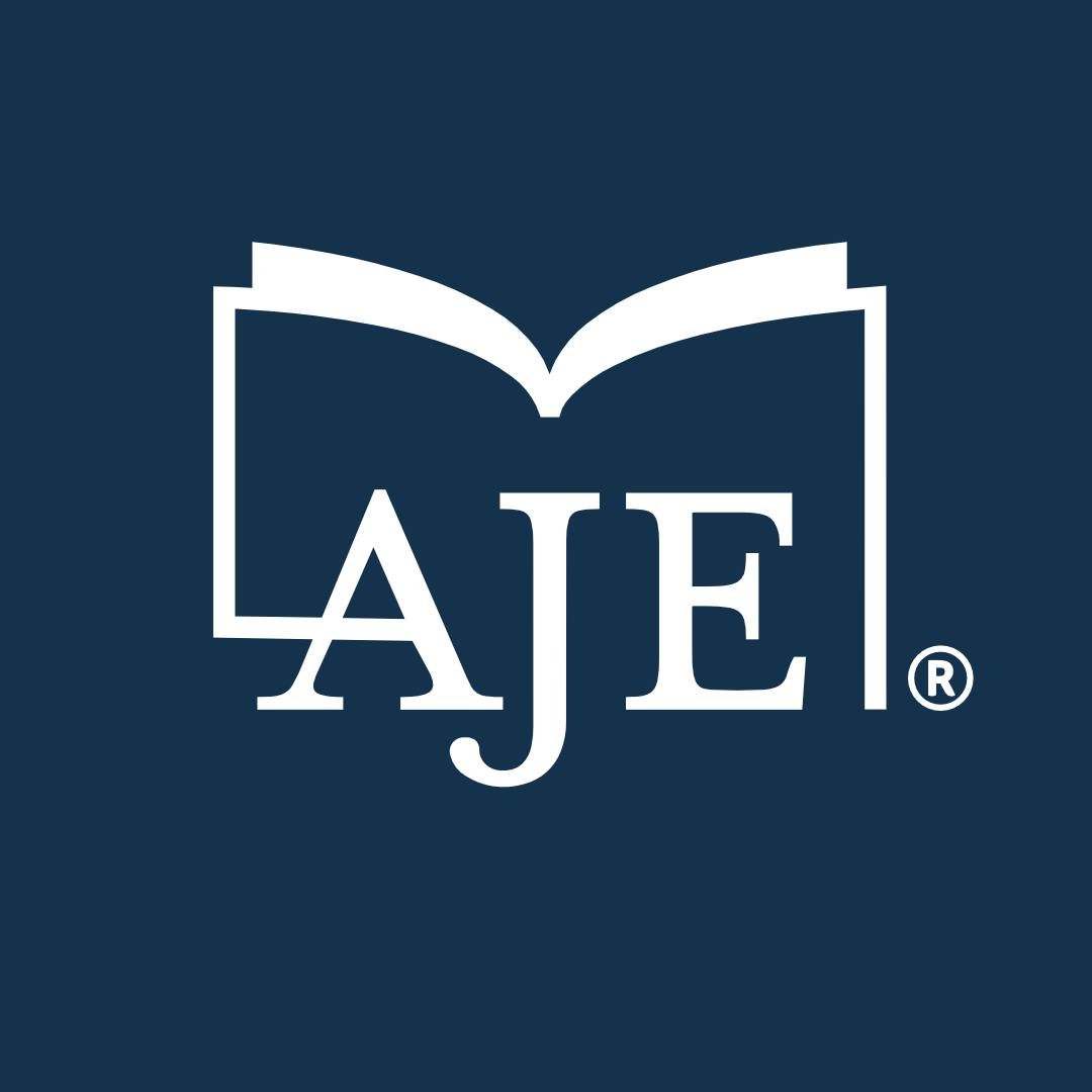 the AJE logo