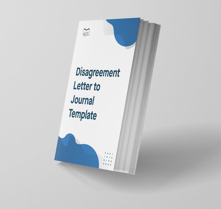 Disagreement Letter to Journal Template