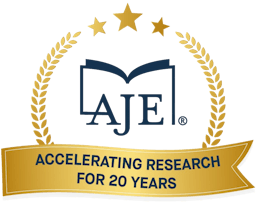 AJE 20 YEARS OF SERVICE LOGO