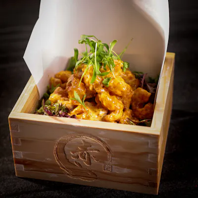 Rock shrimp tempura