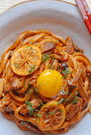 Gochujang Udon with Sunkist