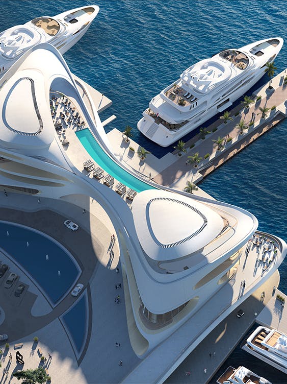 yacht bay floor plan