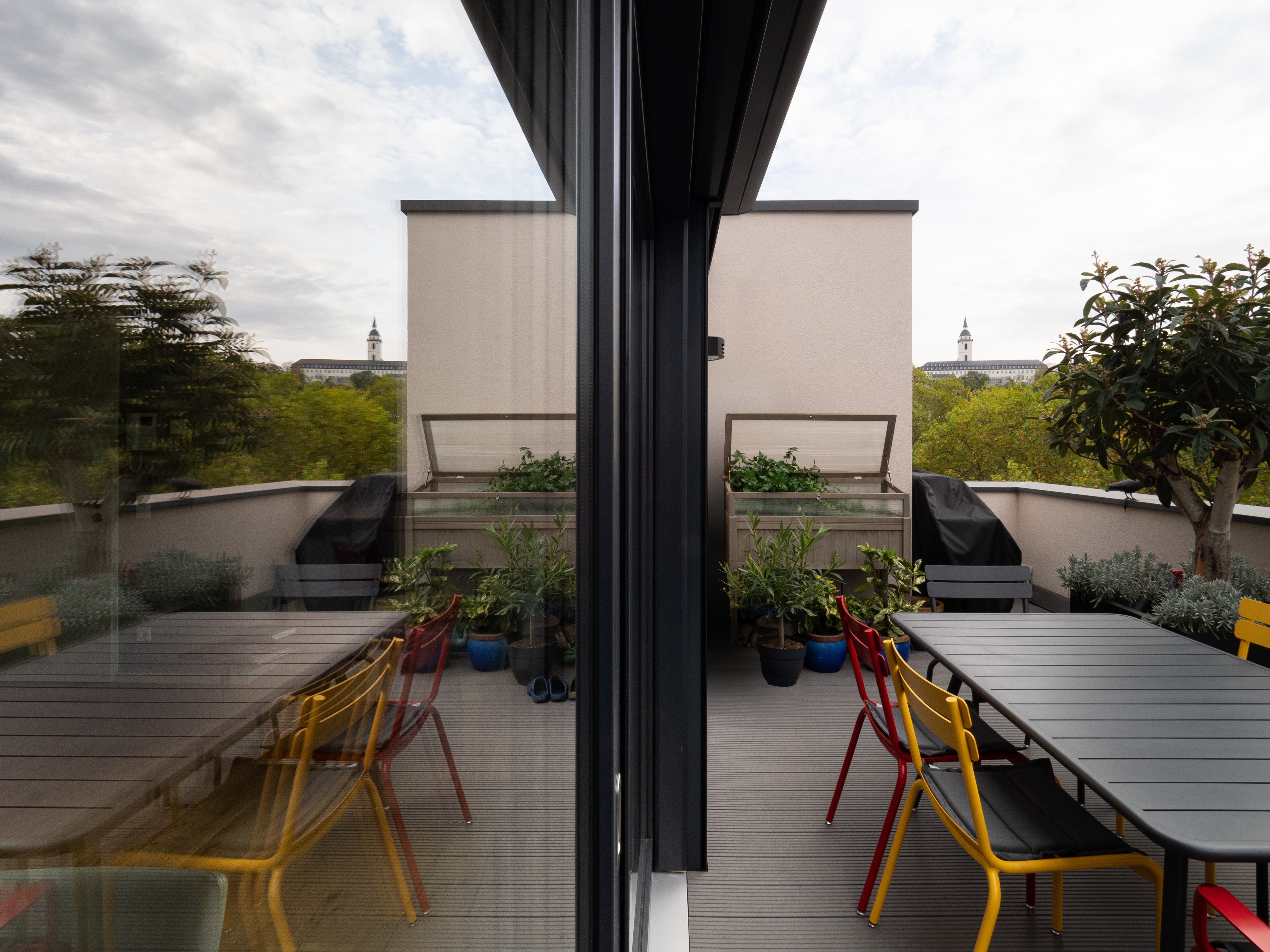 Die Dachterrasse - Neubau eines Mehrfamilienhauses in Siegburg.
