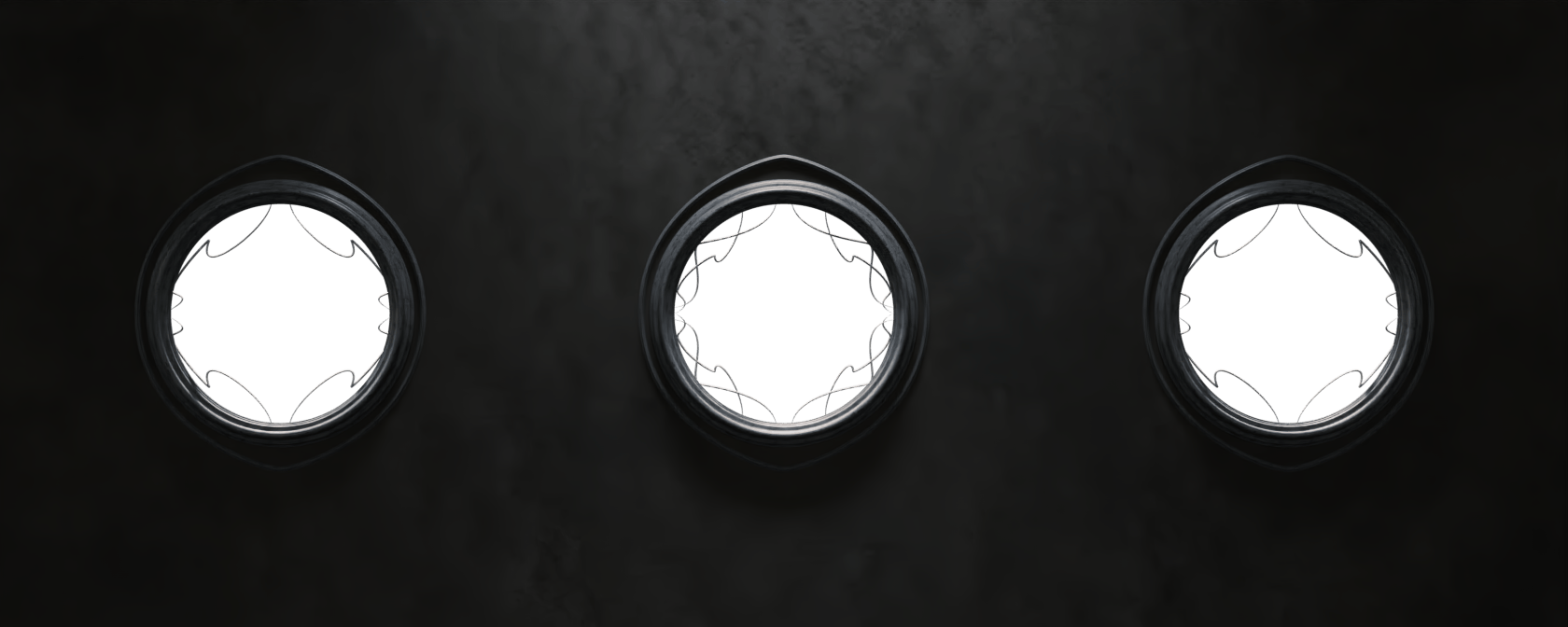 Horizontal triplet window