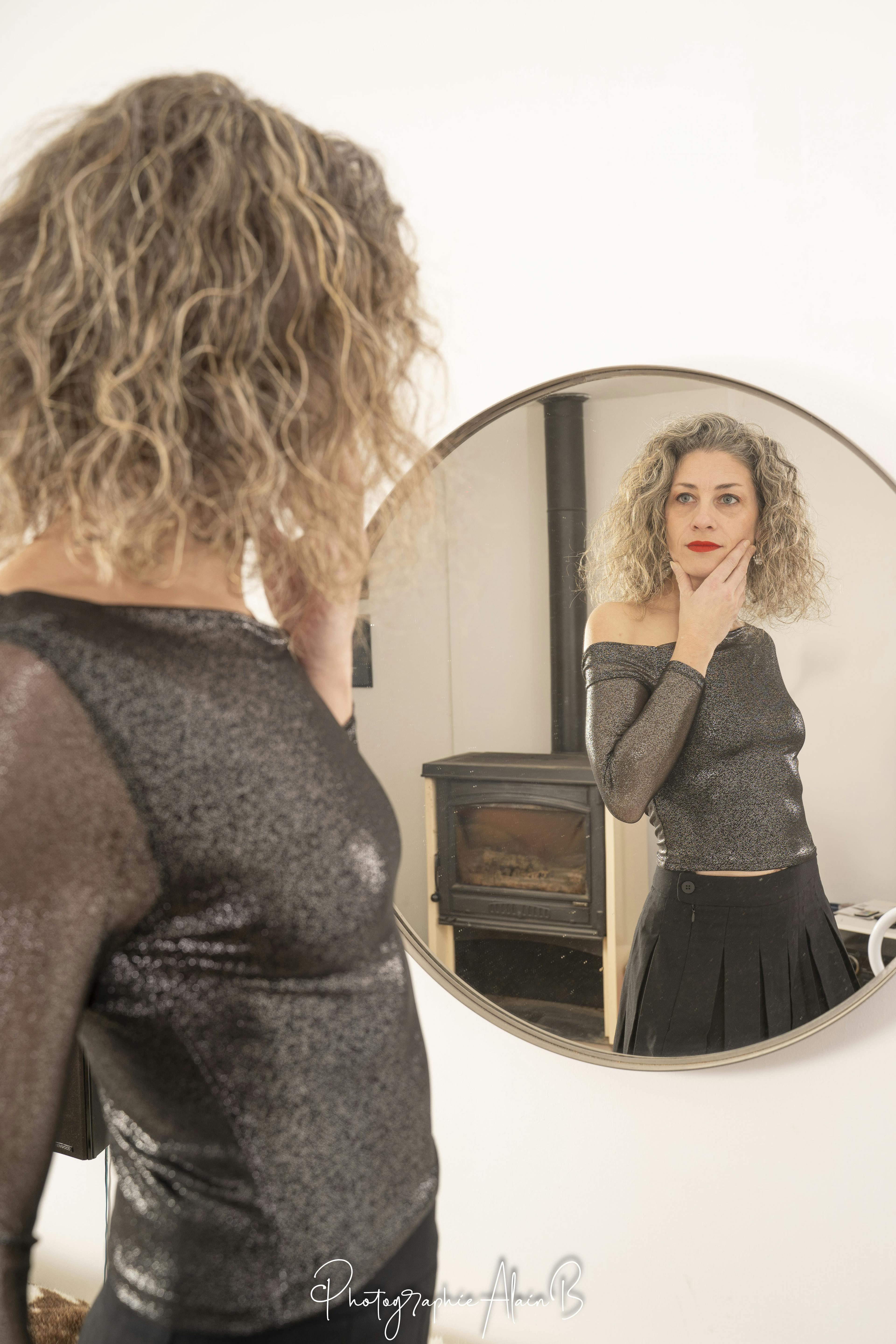 Emilie reflet miroir